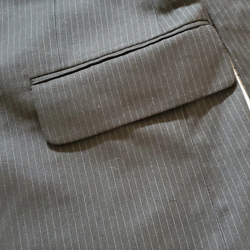 PIERRE CARDIN MENS PINSTRIPE SUIT JACKET